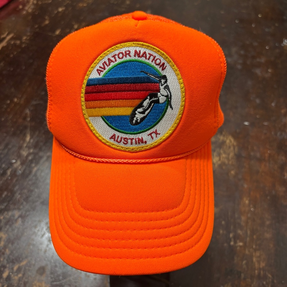Aviator Nation Austin, Tx Trucker Hat/Cap Snapback